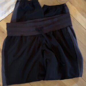 champion size extra small womens work out pants gym capris athletic black